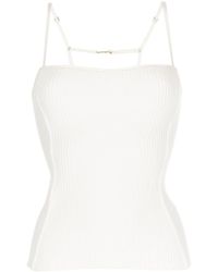 Jacquemus - Sierra Ribbed Top - Lyst