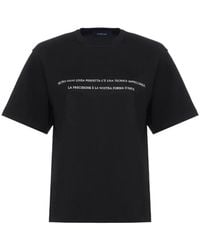 Sportmax - Round-Neck Print T-Shirt - Lyst