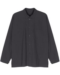 Homme Plissé Issey Miyake - Streamline Cotton Shirt - Lyst