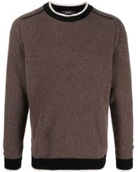 Peserico - Contrasting-trim Fine-knit Jumper - Lyst