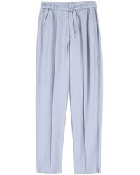 Lemaire - Klassische Hose mit Gürtel - Lyst