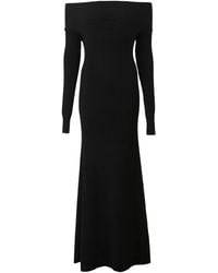 A.W.A.K.E. MODE - Off-Shoulder Maxi Dress - Lyst
