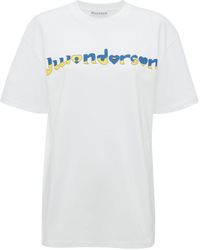 JW Anderson - X Run Hany T-Shirt mit Logo-Print - Lyst