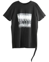 Rick Owens - Graphic-Print T-Shirt - Lyst