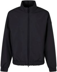 Moncler - Logo-Patch High-Neck Jacket - Lyst