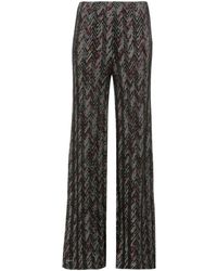 Missoni - Zigzag-woven Wool-blend Trousers - Lyst