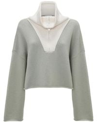 JW Anderson - Pullover Mit Logo-Patch - Lyst