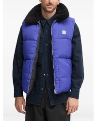 A.P.C. - Quilted Padded Gilet - Lyst