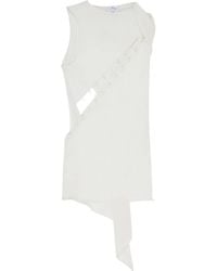 Courreges - カットアウト ミニドレス - Lyst