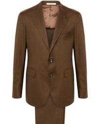Tagliatore - Brooch-Detail Blazer - Lyst