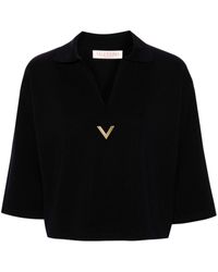 Valentino Garavani - V-Logo Virgin Wool Jumper - Lyst