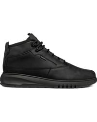 Geox - Aerantis Lace-Up Leather Boots - Lyst