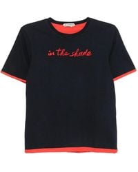 JW Anderson - Embroidered T-Shirt - Lyst