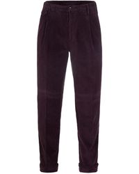L.B.M. 1911 - Pleated Corduroy Trousers - Lyst