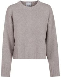 Allude - Pull En Cachemire À Bords Côtelés - Lyst