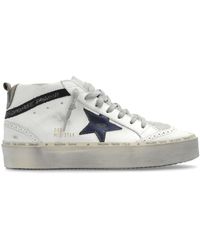 Golden Goose - Mid Star High-top Leather Sneakers - Lyst