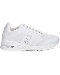 EA7 - Sneakers Con Inserti E Logo - Lyst
