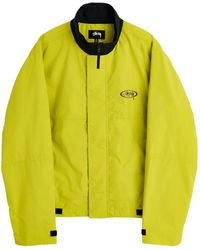 Stussy - Mx Logo-Print High-Neck Jacket - Lyst