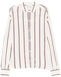 Bompard - Striped Button Shirt - Lyst