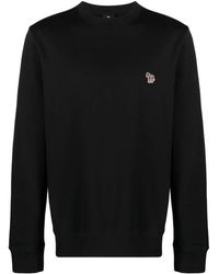Paul Smith - Zebra Logo Cotton Sweatshirt - Lyst