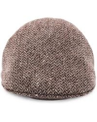 Brunello Cucinelli - Herringbone-Knit Flat Cap - Lyst