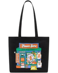 Nike - Heritage Graphic-Print Tote Bag - Lyst