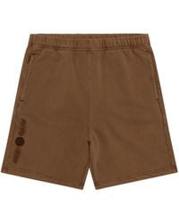Aape By A Bathing Ape - Logo-Embroidered Track Shorts - Lyst