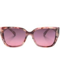 Michael Kors - Acadia Square-Frame Sunglasses - Lyst