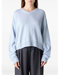 Loulou de Saison - Anzor V-Neck Cashmere Sweater - Lyst