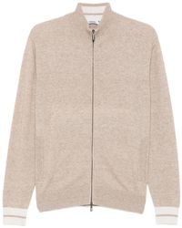 Cesare Attolini - Zip-Up High-Neck Cardigan - Lyst