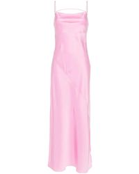 Patrizia Pepe - Satin Mermaid Maxi Dress - Lyst