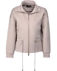 Moorer - Derice Zip-Up Sweatshirt - Lyst