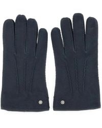 Gianni Chiarini - Suede Top-Stitch Gloves - Lyst