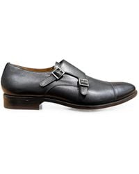 Pertini - Leather Monk Shoes - Lyst