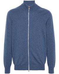 Brunello Cucinelli - Pull En Cachemire À Fermeture Zippée - Lyst
