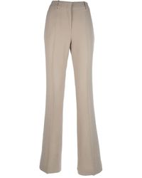 Ermanno Scervino - Pleated-Front Straight Trousers - Lyst