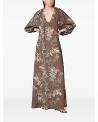 BERNADETTE - Georgio Maxikleid mit Blumen-Print - Lyst