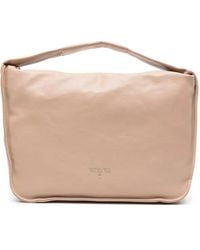Patrizia Pepe - Large Leather Shoulder Bag - Lyst
