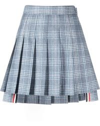 Thom Browne - Skirt With Logo - Lyst