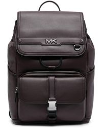 Michael Kors - Varick Leather Backpack - Lyst