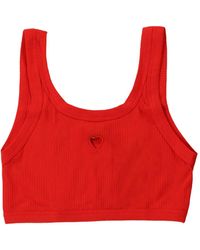 Baserange - Ribbed Crop Top - Lyst