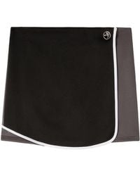Ambush - Layered Pleated Miniskirt - Lyst