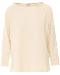 RUE DU BAC - Boat-Neck Long-Sleeve Top - Lyst