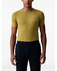Emporio Armani - Logo-Print T-Shirts (Set Of Two) - Lyst