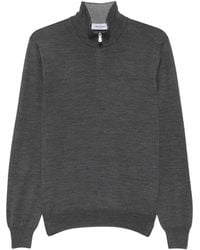 Gran Sasso - Quarter-Zip Mock-Neck Sweater - Lyst