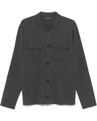 Zanone - Vest Van Scheerwol - Lyst