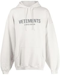 Vetements - ドローストリング パーカー - Lyst