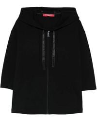 Marina Rinaldi - Landa Sweater Met Capuchon En Rits - Lyst