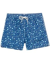 Mc2 Saint Barth - Graphic-print Swim Shorts - Lyst