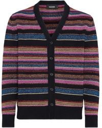 DSquared² - Striped Cardigan - Lyst